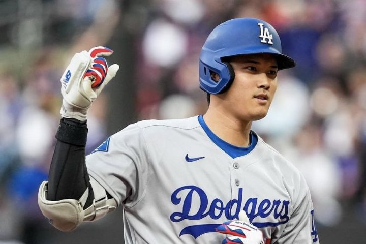 「選手最愛看球員」排行榜，洛杉磯道奇球星大谷翔平輾壓群雄拿下第一。圖/取自道奇 IG