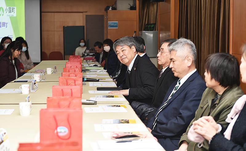 日本熊本縣小國町台灣訪問團來台首站即訪問文化大學。圖/文化大學提供