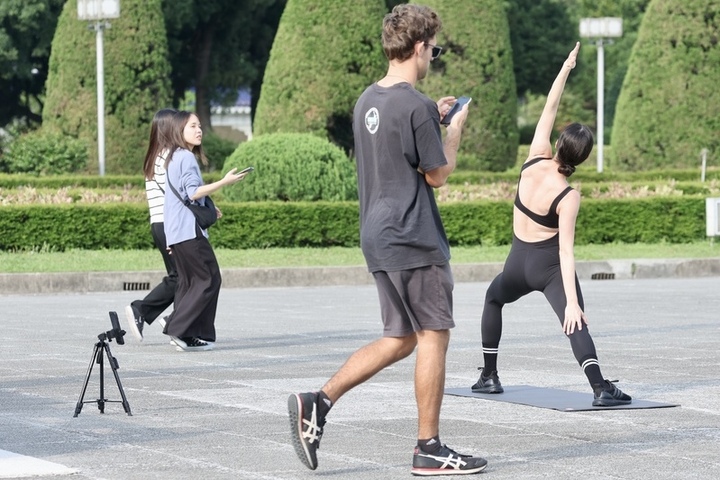 今天白天天氣仍溫暖穩定。圖/取自中央社