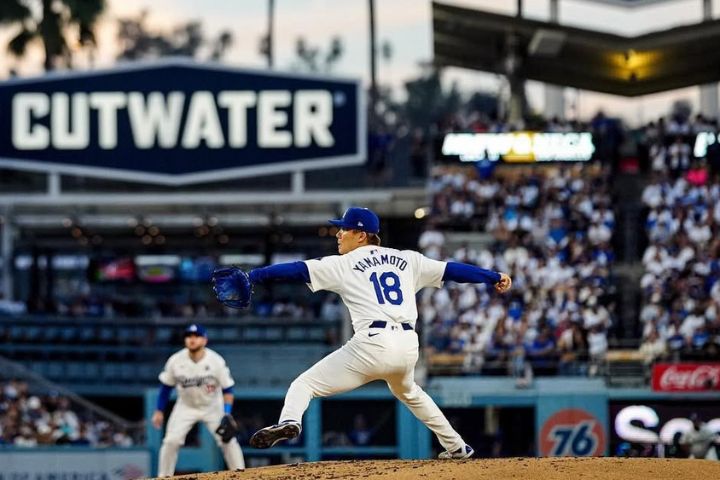 洛杉磯道奇日籍投手山本由伸14日投出堪稱本季最差表現，先發4.2局失5分退場。圖/取自山本由伸 IG