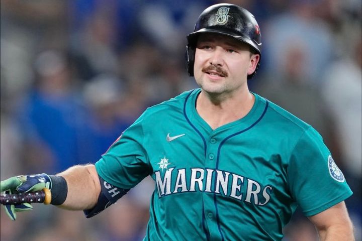 水手全壘打王拉利（Cal Raleigh）多倫多開轟！圖/取自MLB IG