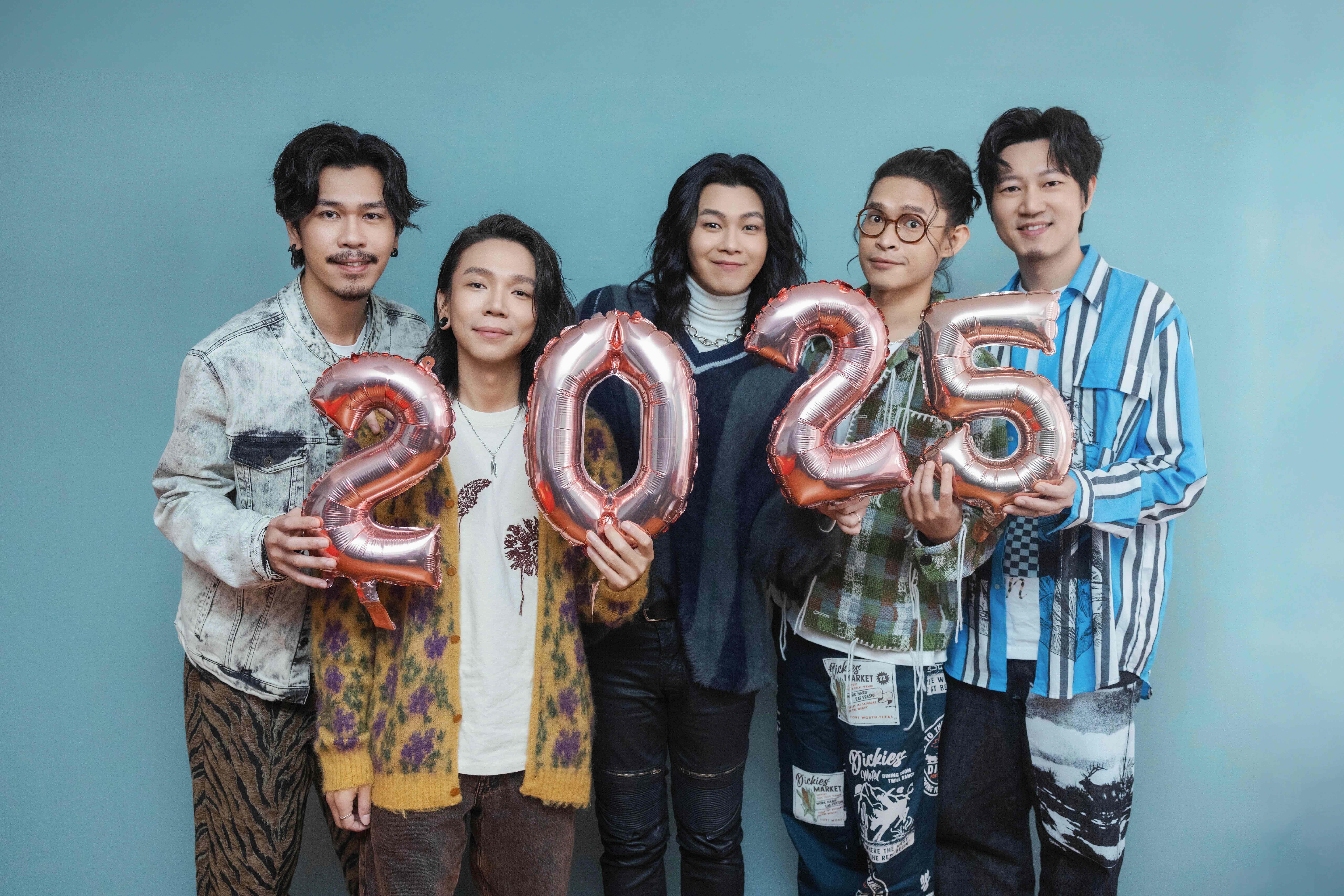 麋先生許下2025新年願望，盼〈馬戲團運動CircUs〉巡演擴大規模、遍及全球。圖/相信音樂提供