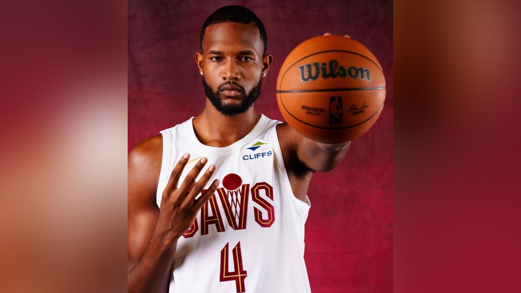 NBA克里夫蘭騎士的莫布里獲選年度最佳防守球員。圖/取自evanmobley4 X