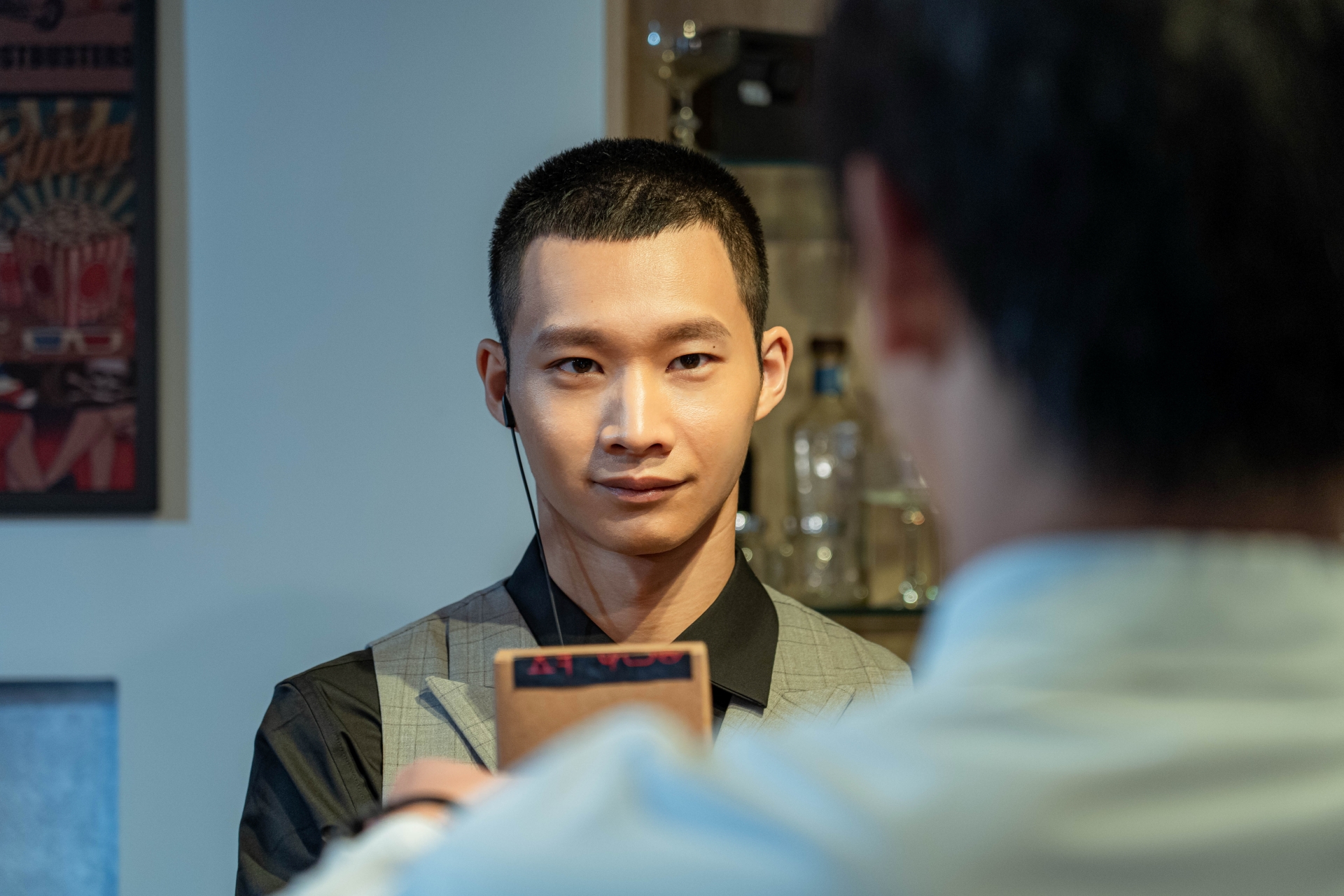 《成仁高中偵探社》飾演提供線索破校園毒品案的黃冠智。圖/小公視提供