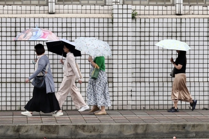 今天全台各地有噢。圖/取自中央社