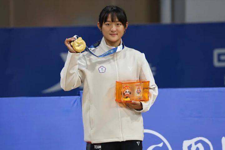 21歲「天才少女」劉巧兮在成都世界運動會，為中華代表團拿下第2金。圖/取自中華奧會