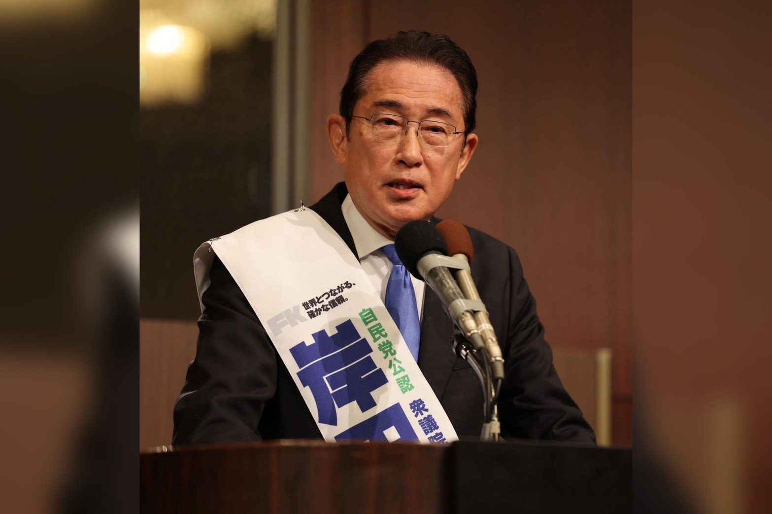 日本前首相岸田文雄日前在日本外國特派員協會舉行的記者會上表示，如今在日本國內「願意推動日中對話的人，已經越來越少了」。圖/取自岸田文雄臉書