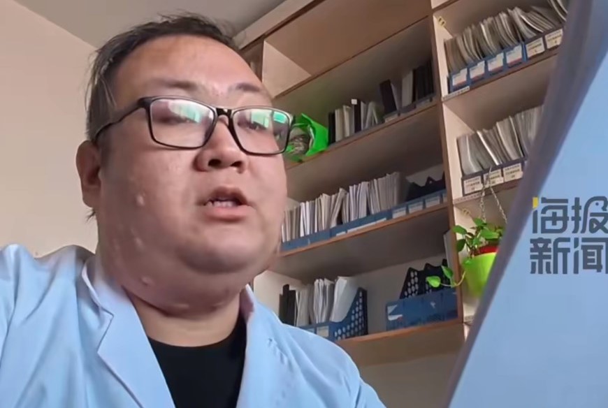武醫生坦言，如今已從容面對雙重身分。圖/取自海派新聞影片