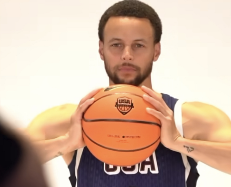 柯瑞是美國奧運男子籃球代表隊主將之一。 圖/取自Stephen Curry IG
