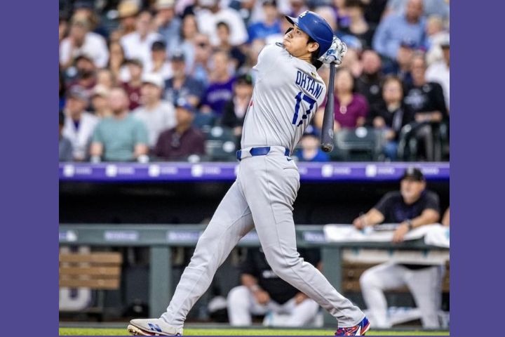 大谷翔平今天（25日）揮出本季第27支全壘打。圖/取自道奇IG