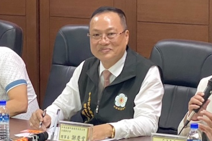 中藥商業同業公會全國聯合會理事長謝慶堂指出，枸杞產品檢測出微量重金屬不代表超標，更不等於有害。圖/記者林瑞益攝