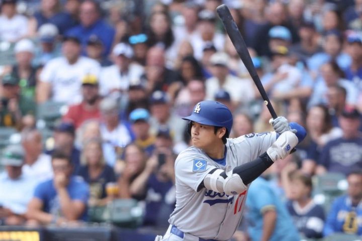 大谷翔平目前以31轟，穩居MLB國聯全壘打王。圖/取自mlbjapan
