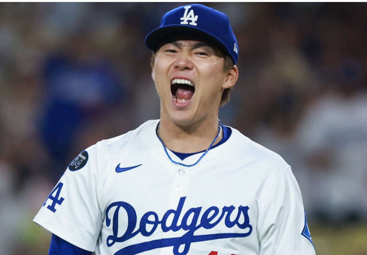 山本由伸投完7局退場，總計用110球寫下個人旅美以來的新高。圖/取自MLB IG