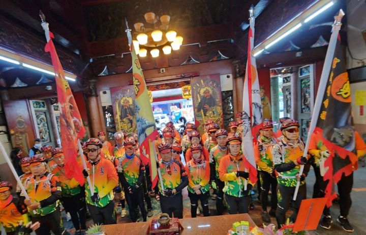 關聖帝君赤兔鐵馬巡境車隊將在2025年11月17日巡境光復災區祈安。圖/社團法人中華關聖帝君公益弘揚總會提供