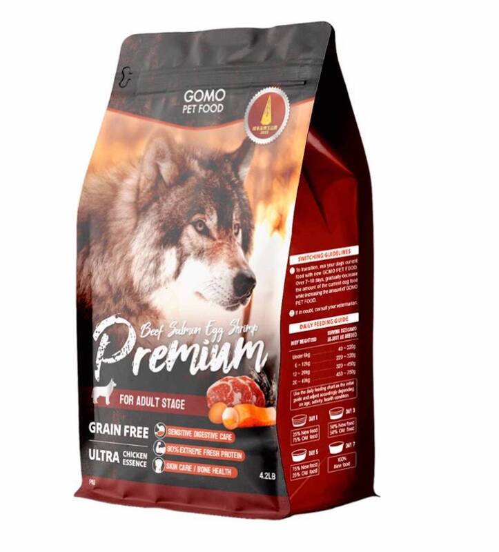 圖 / 擷取自GOMO PET FOOD 官網