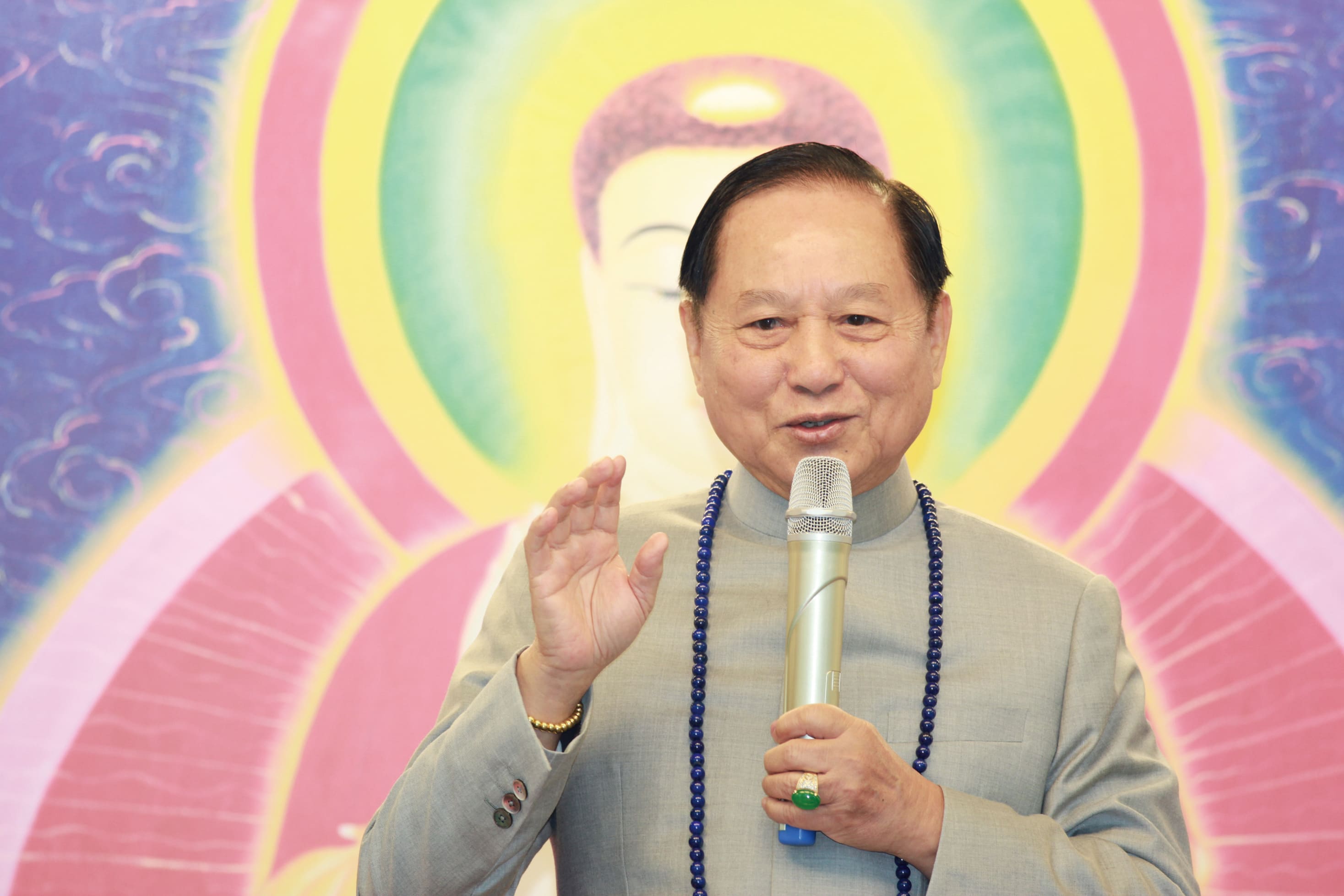 禪宗第第八十五代宗師悟覺妙天禪師。圖文提供/禪天下雜誌