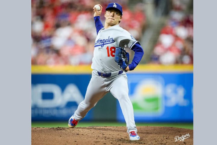 洛杉磯道奇投手山本由伸在好萊塢山莊的豪宅遭竊賊入侵。圖/取自道奇IG