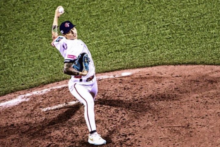 林昱珉在12強賽中一鳴驚人，3月經典賽被寄予厚望。圖/取自林昱珉IG