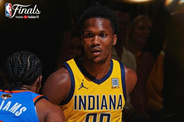 溜馬22歲小將馬瑟林從板凳出發拿下全隊最高27分。圖/取自NBA IG