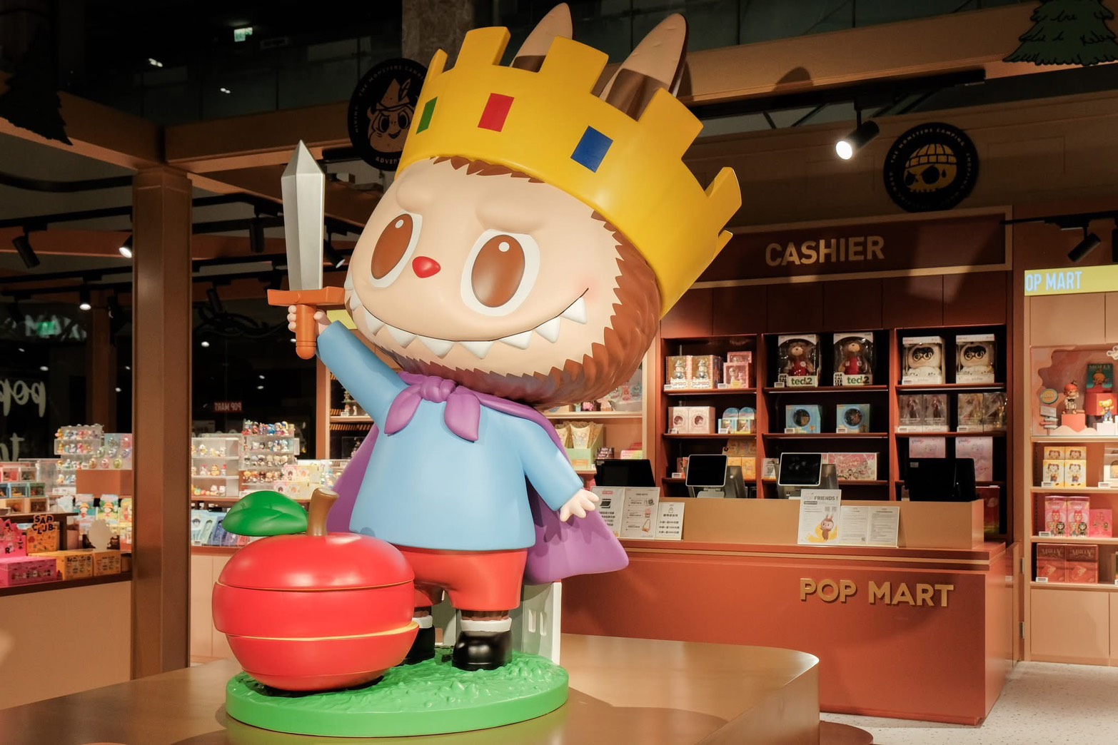 近期泡泡瑪特大受歡迎，仿冒品的相關問題也隨之而來。圖/取自POP Mart Taiwan