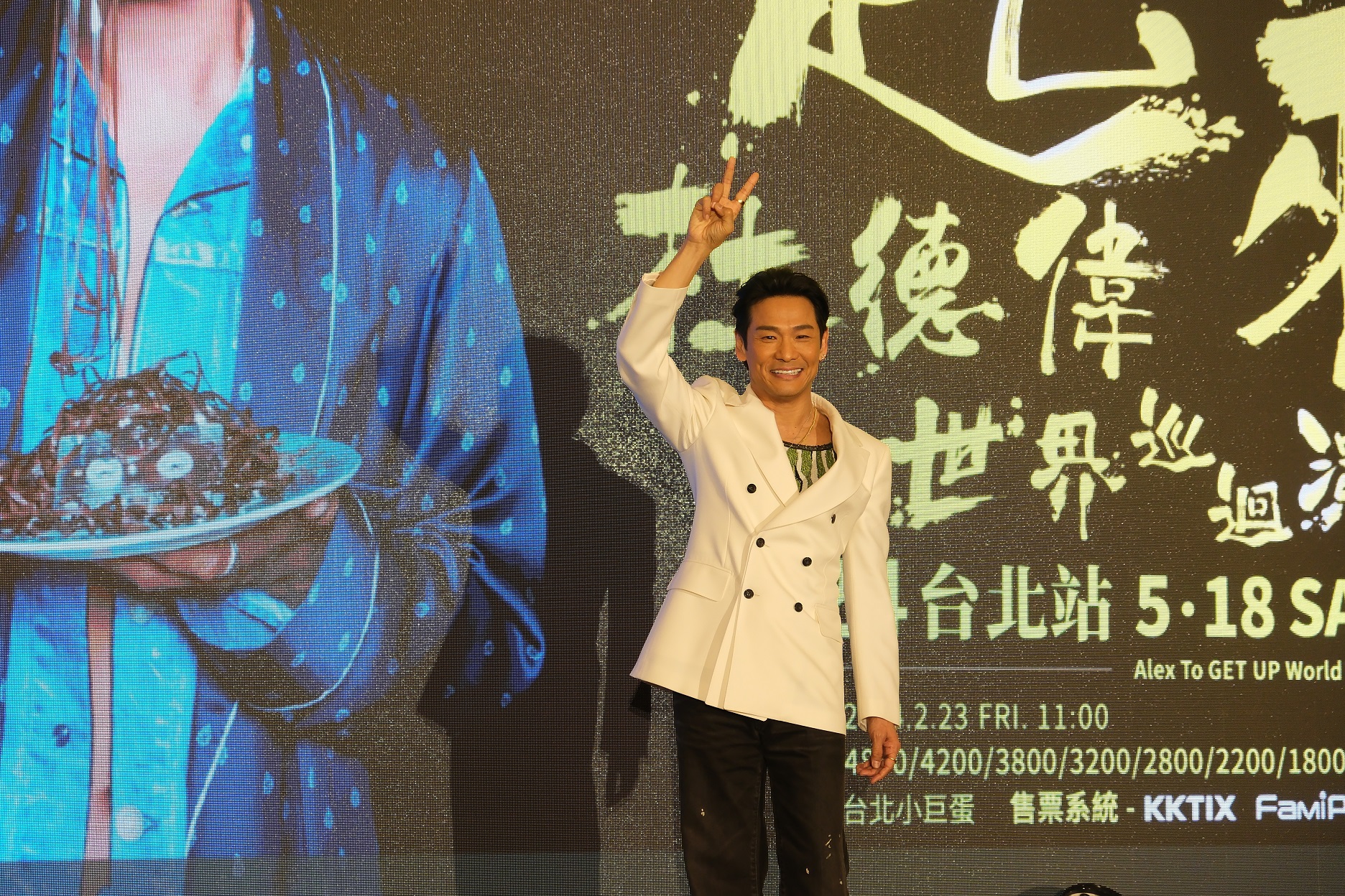 杜德偉宣布5/18首次攻蛋 門票今天啟售。圖/小金鹿娛樂提供