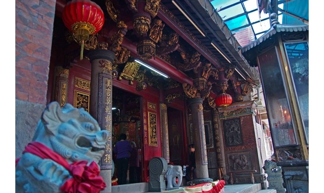 福建泉州富美宮「蕭太傅」來台參加白沙屯媽祖遶境活動 ，陸委會要嚴查。圖/取自泉州市政府