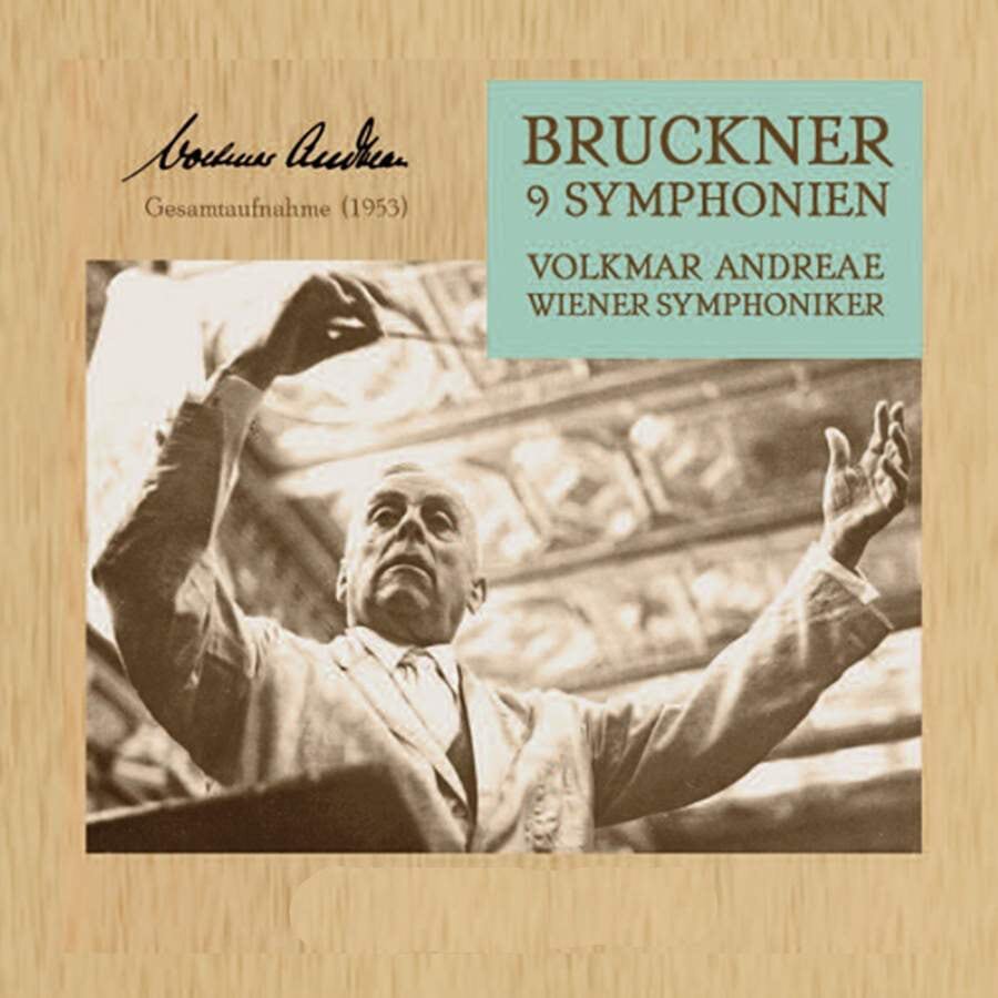 Volkmar Andreae錄製的布魯克納全集，直到2009年才現身，由美國唱片公司Music & Arts出版。