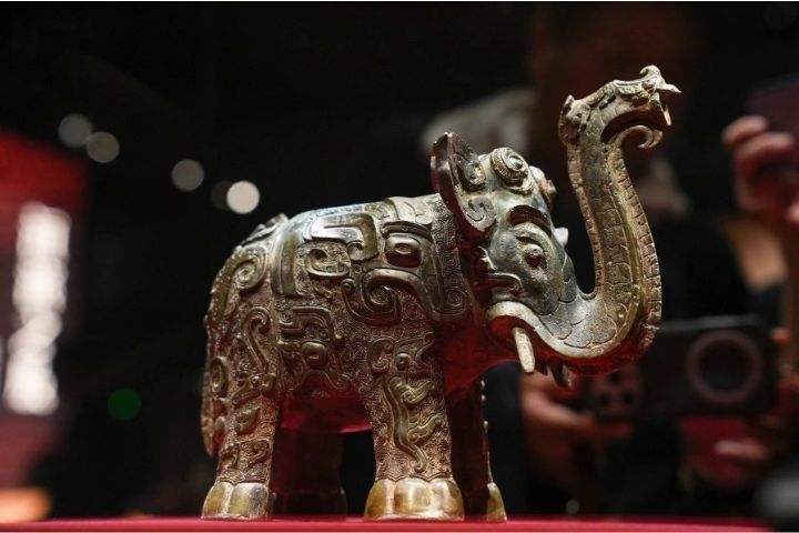 殷商的動物世界，有萌到讓人駐足的「青銅象象」。圖/取自《北京日報》